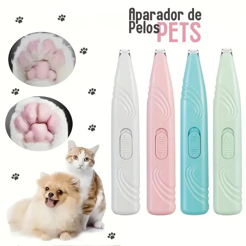 Aparador de Pelos Profissional para Pets - Design Seguro e Silencioso