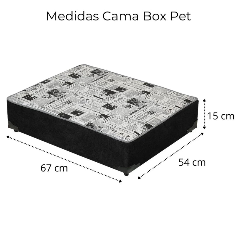 Cama para Cachorro e Gato Confortável e Resistente - Box Pet